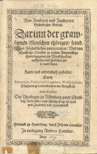 Abb. 1 Titelseite 1613